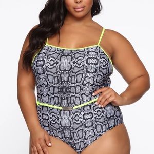 Fashion Nova All Eyes on Me Swimsuit